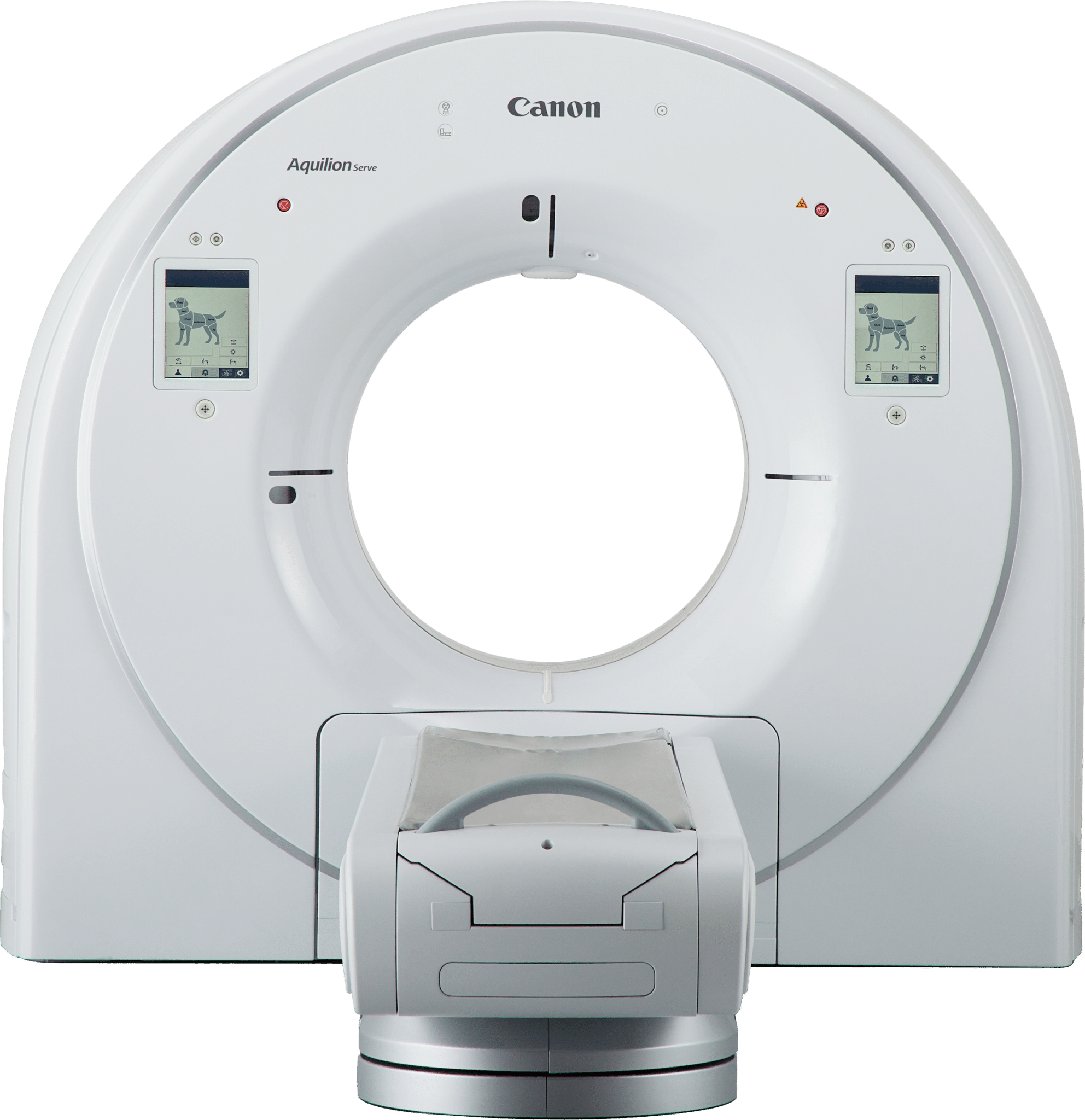 Canon Aquilion Serve Computertomograph, Frontansicht